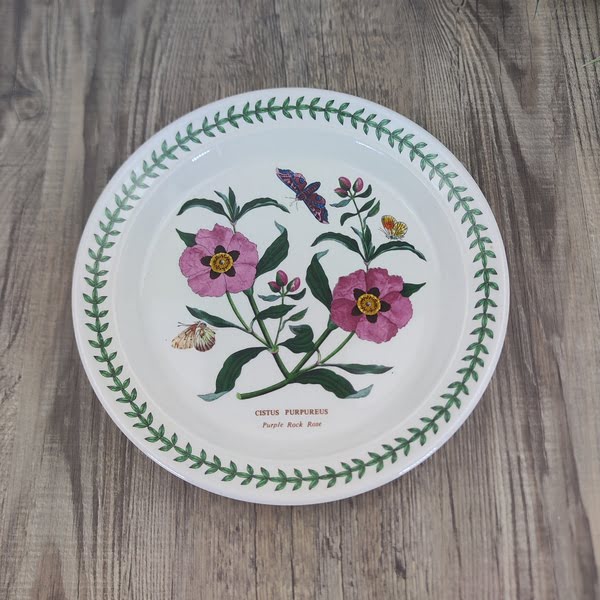 Portmeirion Botanic Garden Bord 22cm Cistus Purpureus 3