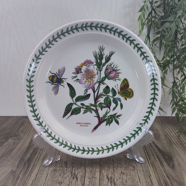 Portmeirion Botanic Garden Bord 22cm Rosa Canina 1 Portmeirion Botanic Garden Bord 22cm Rosa Canina 1