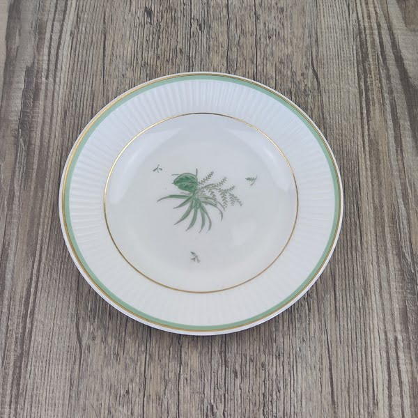 Royal Copenhagen Grøn Melodi 14060 Brood & Boter Bordje Side Plate 3