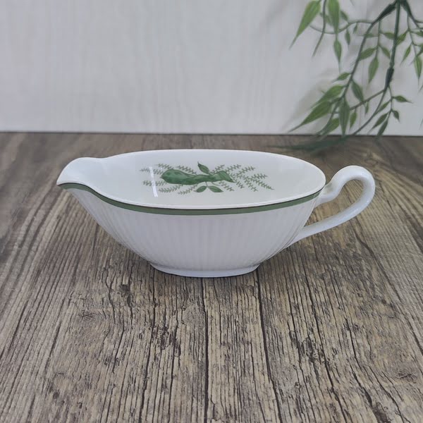 Royal Copenhagen Grøn Melodi 14078 Sauciere Juskom 1