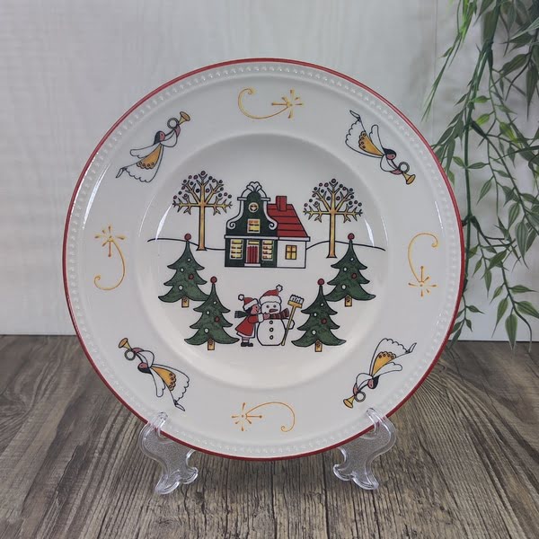 Wedgwood Windsor Christmas Gebaksbordje 18cm 1