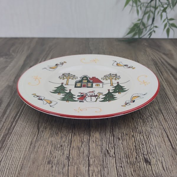 Wedgwood Windsor Christmas Gebaksbordje 18cm 2