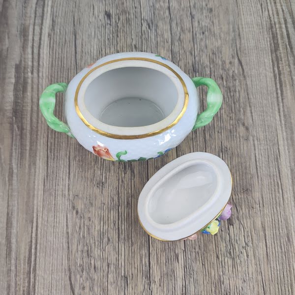 Herend Bouquet de Saxe Bonbonniere 7565 3
