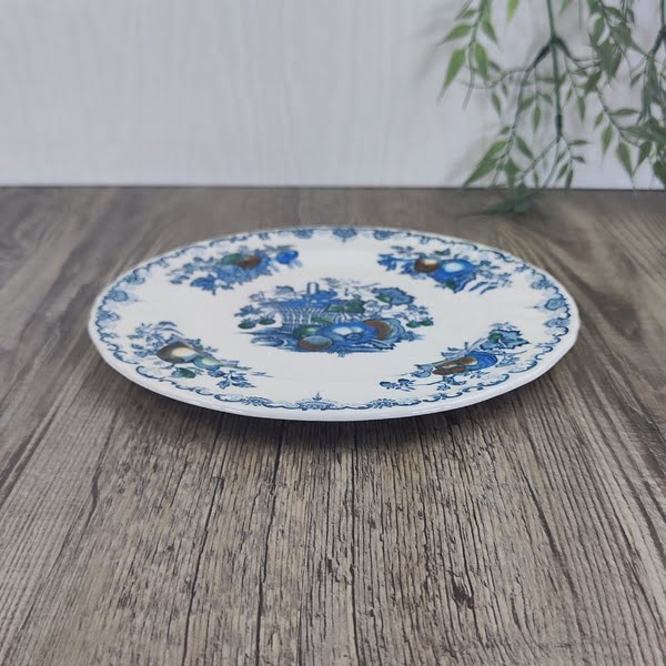 Mason’s Fruit Basket Blue Fruit- Gebaksbord 2