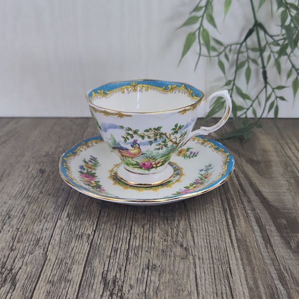 Royal Albert Chelsea Bird Kop en Schotel Ø kopje 8 cm 1