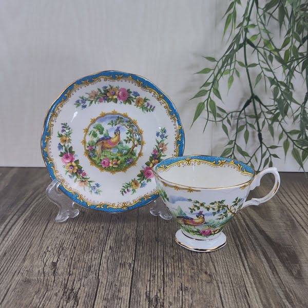 Royal Albert Chelsea Bird Kop en Schotel Ø kopje 8 cm 3