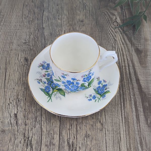 Royal Albert Forget Me Not Kop en Schotel 2