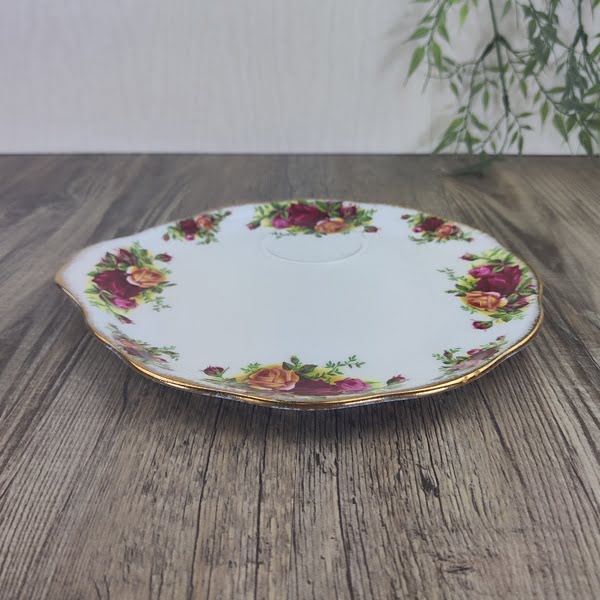 Royal Albert Old Country Roses Déjeuner Snack Schotel rond (Herenkop) 2