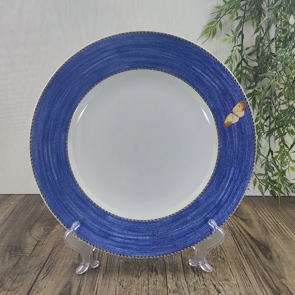 Wedgwood Sarah’s Garden Dinerbord 27cm Vlinder Blauw 1