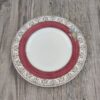 Wedgwood Sarah’s Garden Gebaksbordje Dennenappel Rood 3
