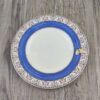 Wedgwood Sarah’s Garden Gebaksbordje Vlinder Blauw 3
