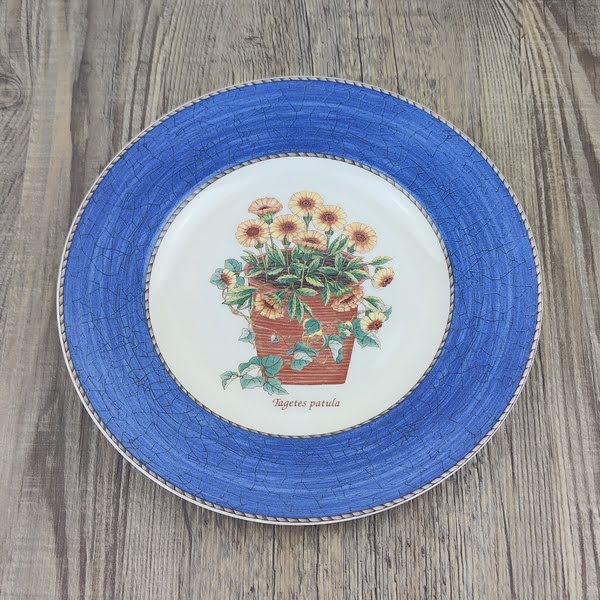 Wedgwood Sarah’s Garden Ontbijtbord Tagetes Patula 3