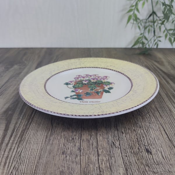 Wedgwood Sarah’s Garden Ontbijtbord Viola Tricolor 2
