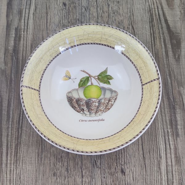 Wedgwood Sarah’s Garden Papschaaltje Desserkommetje Ø17cm Geel 3