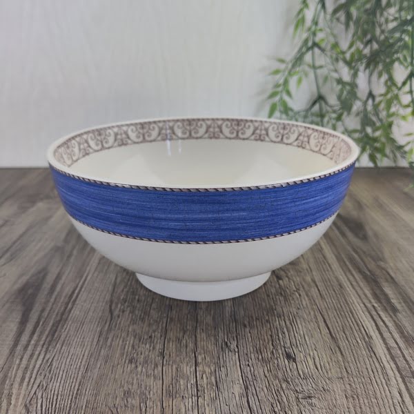 Wedgwood Sarah’s Garden Saladeschaal 20cm Blauw 1