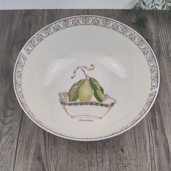 Wedgwood Sarah’s Garden Saladeschaal 25cm Geel 2