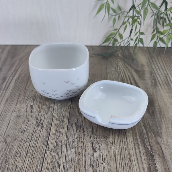 Rosenthal Studio Linie Suomi Vogelflug Suikerpot met Deksel 3