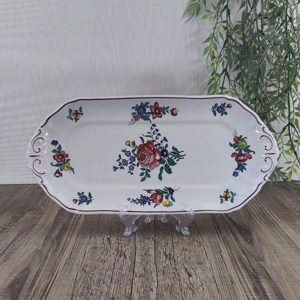Villeroy & Boch Alsace Cakeschaal Roos 1
