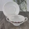 Wedgwood Briar Rose Soepkom met Schotel