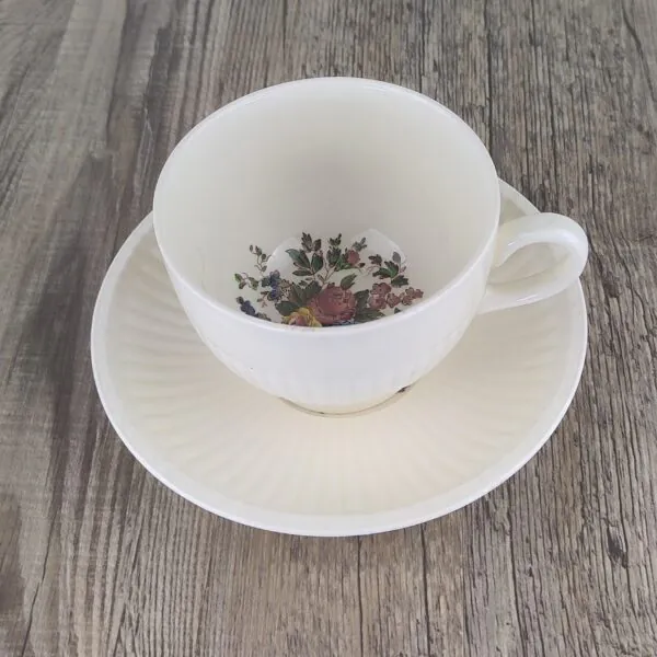 Wedgwood Conway Theekop & Schotel 0,19L