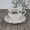 Wedgwood Carlton Theekop & Schotel 0,19L