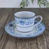 Noritake Blue Hill Koffiekop & Schotel Noritake Blue Hill Koffiekop & Schotel
