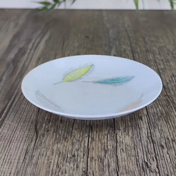 Rosenthal Studio Linie: Form 2000 Bunte Blatter Petit Four Bordje
