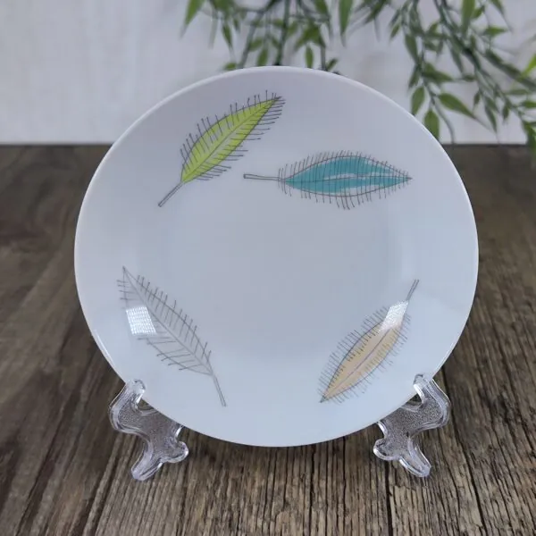 Rosenthal Studio Linie: Form 2000 Bunte Blatter Petit Four Bordje Rosenthal Studio Linie: Form 2000 Bunte Blatter Petit Four Bordje