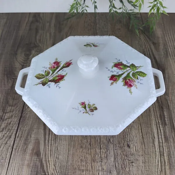 Rosenthal Maria Moosrose Kontinental Dekschaal met Deksel