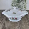 Rosenthal Maria Moosrose Kontinental Dekschaal met Deksel Rosenthal Maria Moosrose Kontinental Dekschaal met Deksel