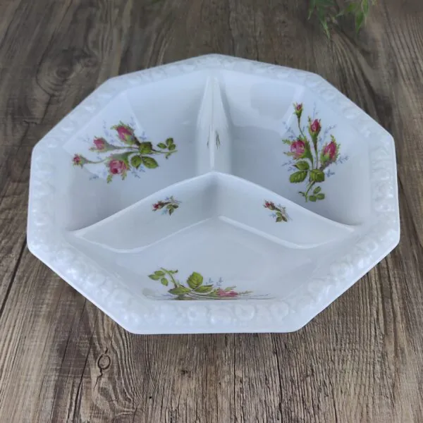 Rosenthal Maria Moosrose Kontinental Drievaksschaal