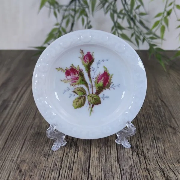 Rosenthal Maria Moosrose Kontinental Bonbonbordje / Theetip Rosenthal Maria Moosrose Kontinental Bonbonbordje / Theetip