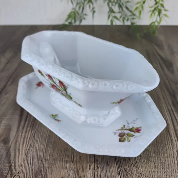 1739725047980 Rosenthal Maria Moosrose Kontinental Saus- / Juskom vaste Schotel