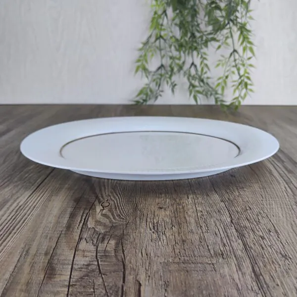 Rosenthal Studio Linie: Modulation Platinband Serveerschaal middel