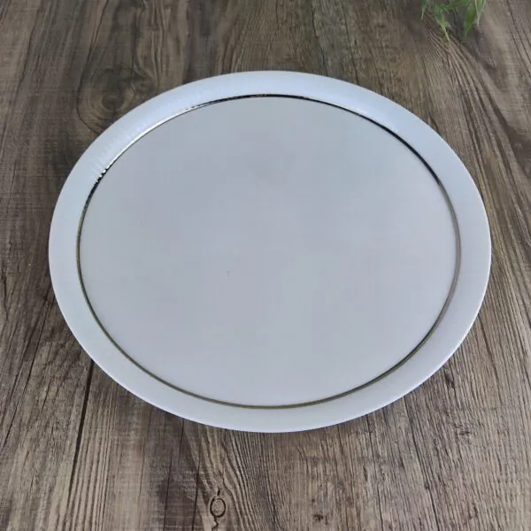 1740420098304 Rosenthal Studio Linie: Modulation Platinband Taartbord / Serveerschaal rond