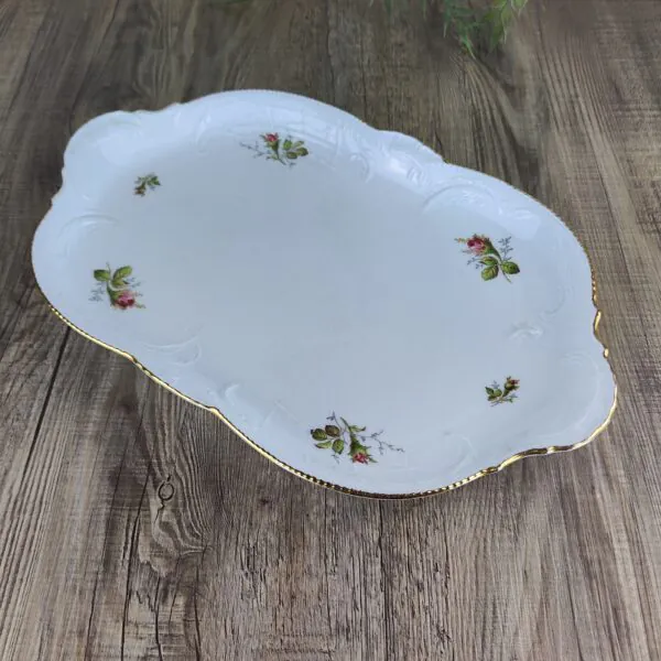 1740770311428 Rosenthal Sanssouci Moosrose Serveerschaal 39 cm