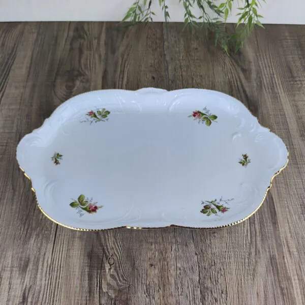 Rosenthal Sanssouci Moosrose Serveerschaal 39 cm