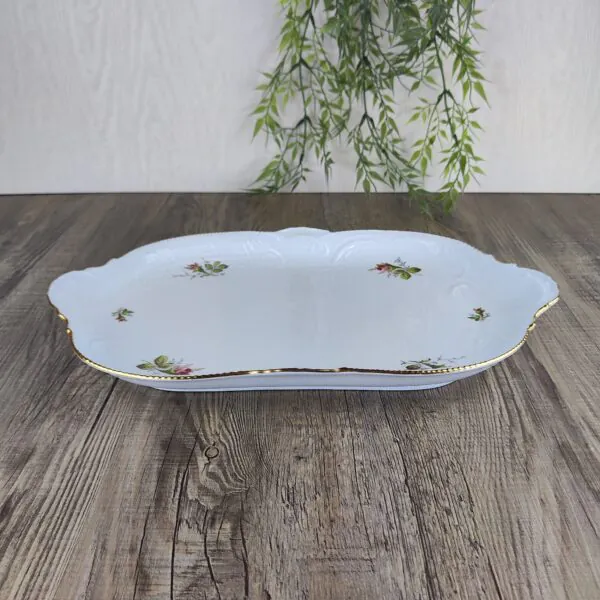 Rosenthal Sanssouci Moosrose Serveerschaal 39 cm Rosenthal Sanssouci Moosrose Serveerschaal 39 cm