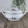 Rosenthal Sanssouci Moosrose Dekschaal met Deksel Rosenthal Sanssouci Moosrose Dekschaal met Deksel