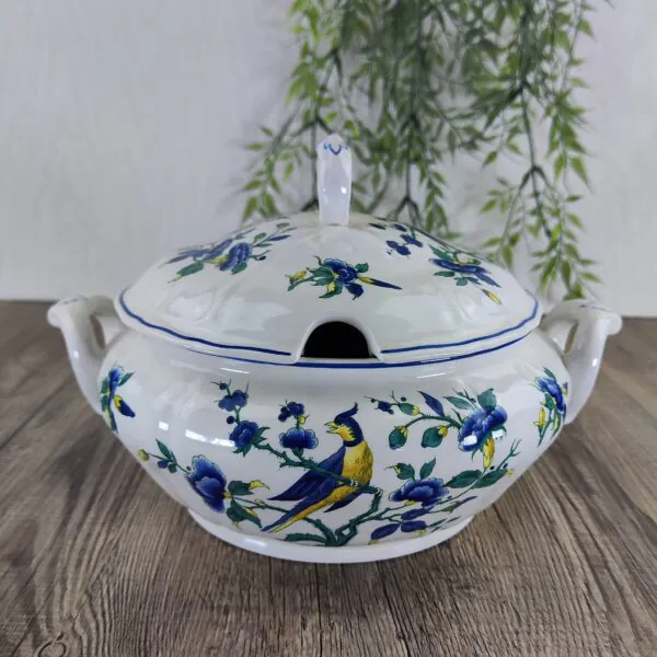 Villeroy & Boch Phoenix Blau Soepterrine Dekschaal