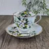 Royal Albert White Dogwood Heren Kop en Schotel Thee Royal Albert White Dogwood Heren Kop en Schotel Thee