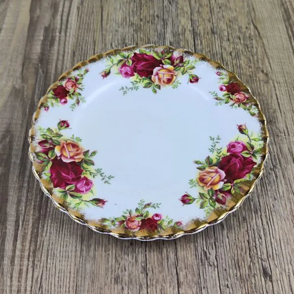 Royal Albert Old Country Roses Petit Four Bordje 3 Royal Albert Old Country Roses Petit Four Bordje 3