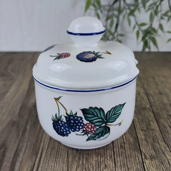 Villeroy & Boch Botanica Confiturepot met Deksel 1 Villeroy & Boch Botanica Confiturepot met Deksel 1