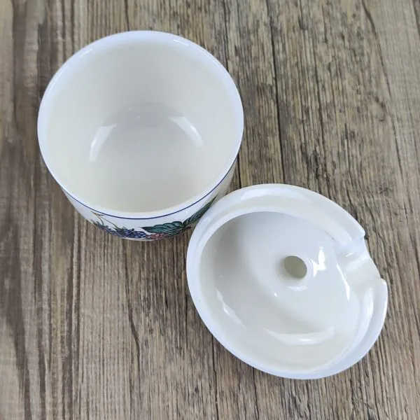 Villeroy & Boch Botanica Confiturepot met Deksel 3 Villeroy & Boch Botanica Confiturepot met Deksel 3