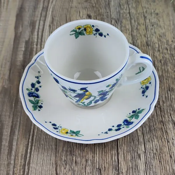 Villeroy & Boch Phoenix Blau Koffiekop en Schotel 2