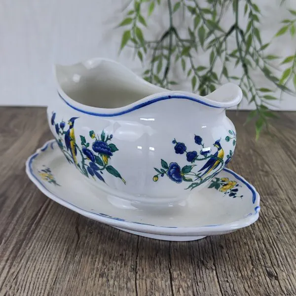 Villeroy & Boch Phoenix Blau Saus- Juskom vaste Schotel 3 Villeroy & Boch Phoenix Blau Saus- Juskom vaste Schotel 3