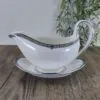 Wedgwood Amherst Saus- Juskom met losse Schotel 1 Wedgwood Amherst Saus- Juskom met losse Schotel 1