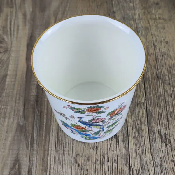 Wedgwood Kutani Crane Bloempot 2