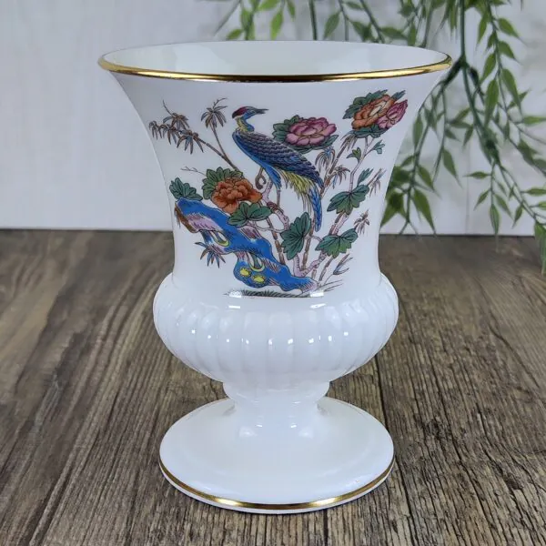 Wedgwood Kutani Crane Vaasje 1 Wedgwood Kutani Crane Vaasje 1