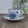 's Fruit Basket Blue Kop en Schotel groot 1